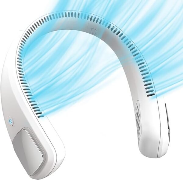 Wearable Neck Fan & Air Purifier | Arctic Air Freedom | USB Rechargeable 3-Speed Personal Cooler for Indoor & Outdoor Use | Random Color